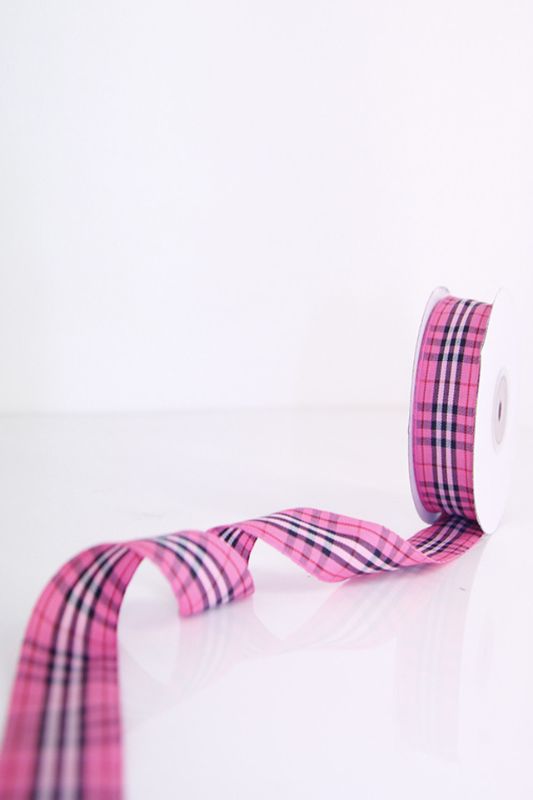 Ribbon - Tartan Ribbon #2 - 23mm -  Fiesta