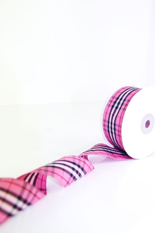 Ribbon - Tartan Ribbon #2 - 38mm -  Fiesta