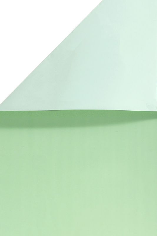 Decorative Wrap  - 2-Tone Soft Touch PP Wrap (20 sheets) -  Jade