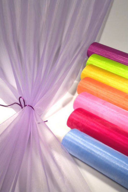 Decorative Wrap  - Sheer Wrap -  Red