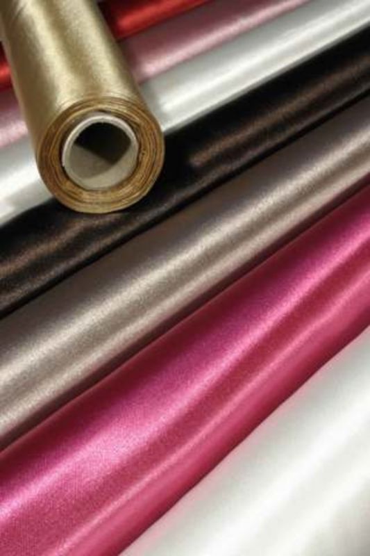Event Backdrop - Cut Edge Satin -  Dark Red