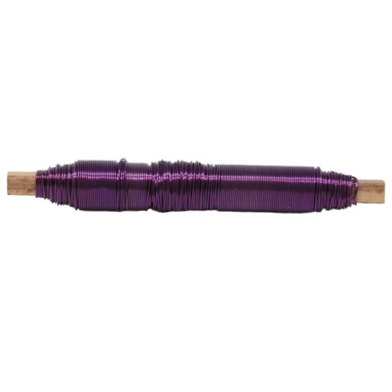 High-quality Wire Violet 05 in 100gms, perfect for securing stems and creating stunning floral arrangements.