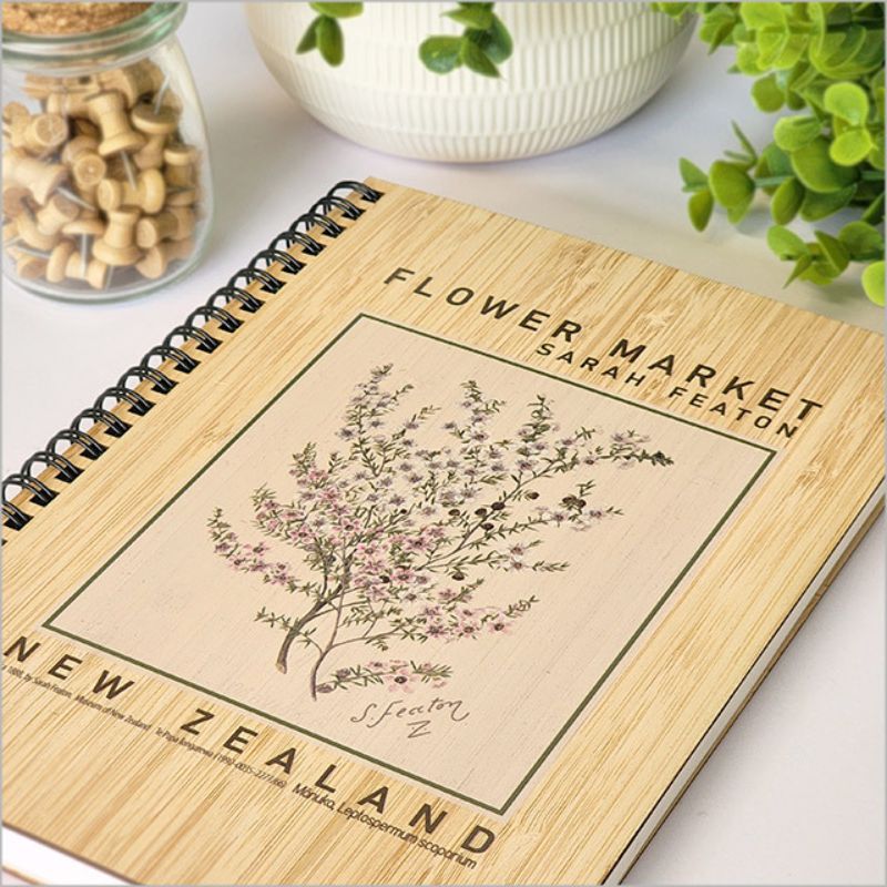 Bamboo Journal - Sarah Featon Manuka Small (21cm)