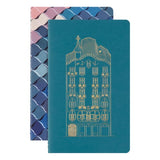 Moleskine LE Cahier Notebook XL Set 2 Ruled + Plain Casa Batllo