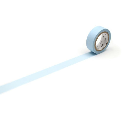 MT Washi Tape 15mm x 7m Pastel Cyan