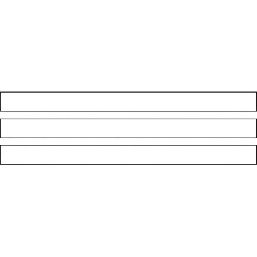 MT Washi Tape 3mm x 7m Matte White Set of 3