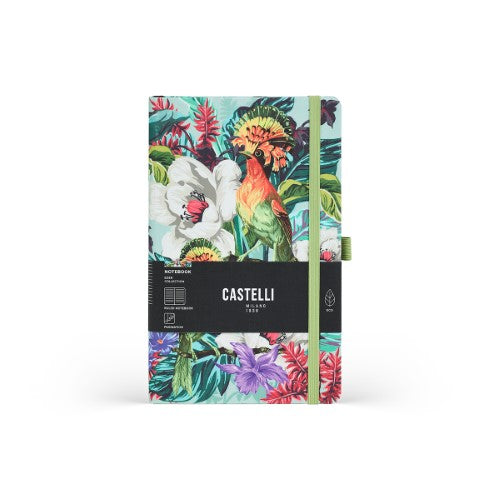 Castelli Notebook Eden Pkt Ruled Exotic