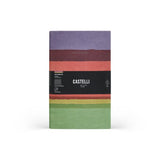 Castelli Notebook Stripes Mid Ruled Peach