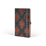Castelli Notebook Copper Pkt Ruled Baroque