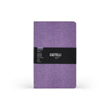 Castelli Notebook Harris Mid Ruled Royal Purple