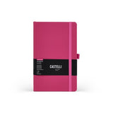 Castelli Notebook All Colour Mid Ruled Fuchsia