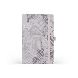 Castelli Notebook Shabby Mid Ruled Grey Texture
