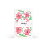 Castelli Quaderno Stitched Aquarello Mid Plain Poppy Flowers