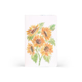 Castelli Quaderno Stitched Aquarello Mid Plain Sunflowers
