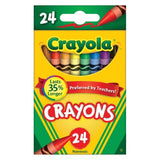 Crayola Regular Crayons Tuck Box 24Pk
