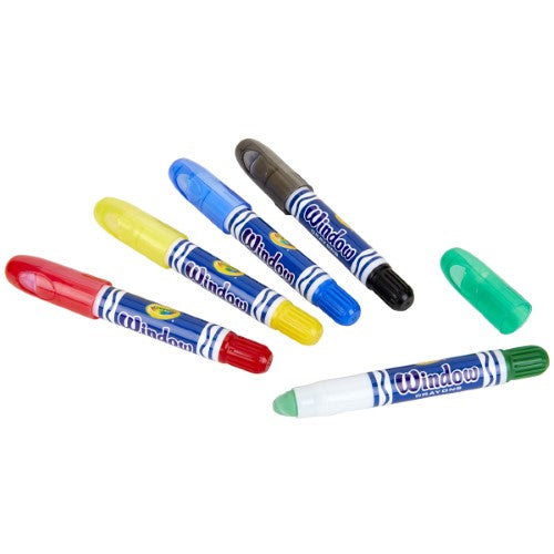 Crayola Washable Window Crayons 5Pk
