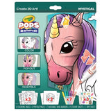 Crayola POPS 3-D Activity Set Mystical Creatures