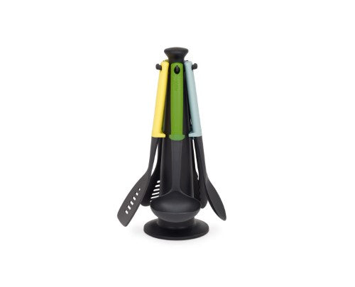 5-piece Utensil Set with storage stand - Joseph Joseph Duo