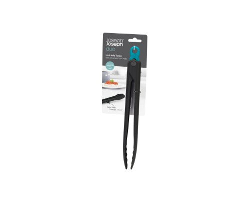 Lockable Tongs with integrated tool rest - Joseph Joseph Duo