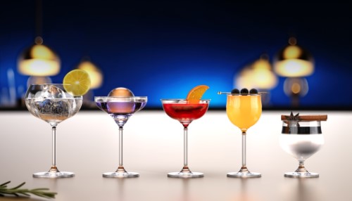 Palette Martini 215ml - Ocean  - Set of 6