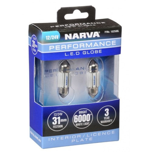 12/24V 31MM LED FESTOON GLOBE