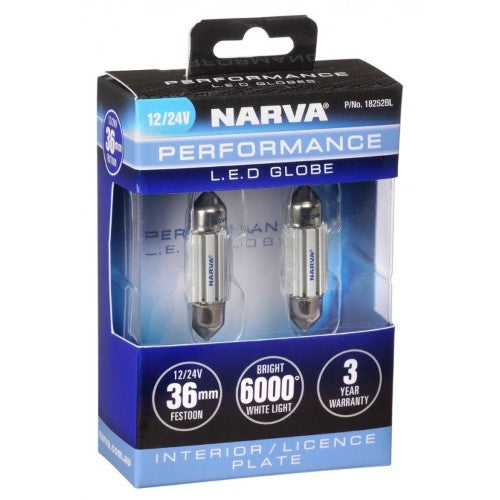 12/24V 36MM LED FESTOON GLOBE