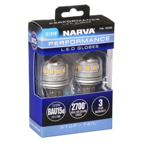 12/24V BAY15D P21/5W LED GLOBES