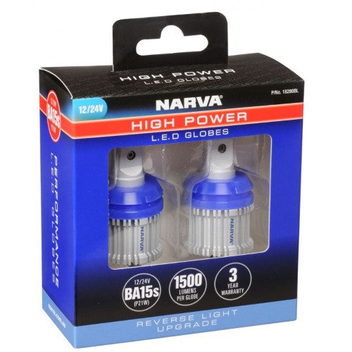 12/24V BA15S LED GLOBES HP REV