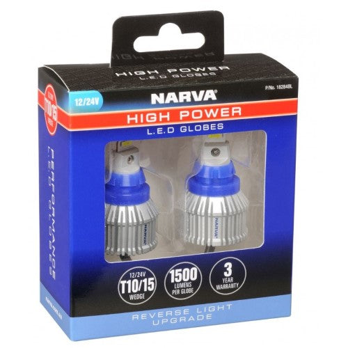 12/24V T15 LED GLOBES HP REV 2 PACK