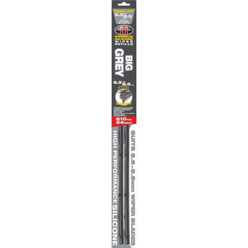 Big Grey Silicone Wiper Refill 24In -AUNGER