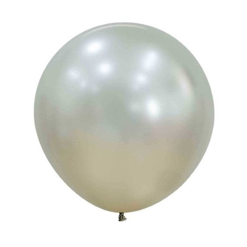 Sempertex 60cm Silk Cream Pearl Latex Balloons 873- 3 Pack - Pack of 3