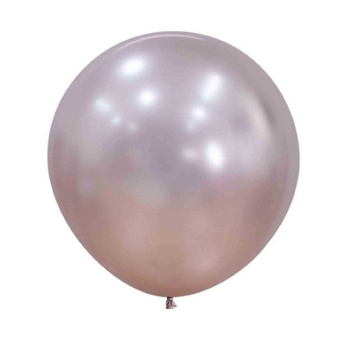 Sempertex 60cm Silk Pink Blossom Latex Balloons 809- 3 Pack - Pack of 3