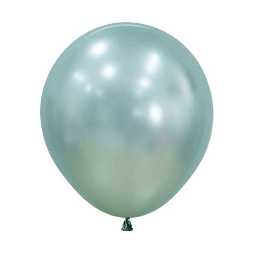 Sempertex 45cm Silk Cool Mint Latex Balloons 826- 6 Pack - Pack of 6