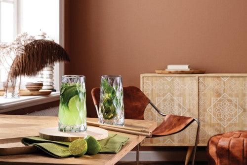Leafy Hiball Tumbler 450ml - Pasabahce  - Set of 4