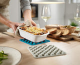 2pc Silicone Trivets (Opal/Stone) - Joseph Joseph Duo