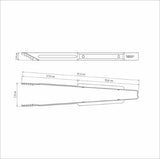 Polywood Churrasco Meat Tong  8", 20cm - Tramontina