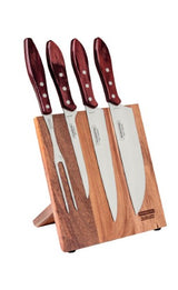 Tramontina Churrasco Barbecue Knife Block, 5Pc - Tramontina
