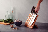 Churrasco Barbecue Knife Block  5 Piece - Brown - Tramontina