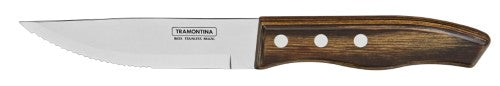Churrasco Steak Knife Grande Half Tang Polywood Brown  5", 12cm - Tramontina