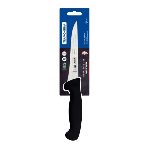 Professional Master Black Boning Knife Thin 5", 13cm - Tramontina