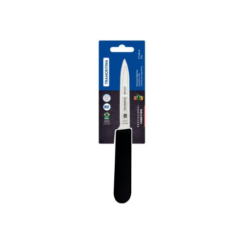 Professional Master Black Paring Knife 4", 10cm - Tramontina