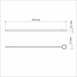Churrasco Skewer 20cm 6 Piece Set - Tramontina