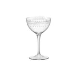 Bartender Art Deco' Martini 235ml - Bormioli Rocco  - Set of 6
