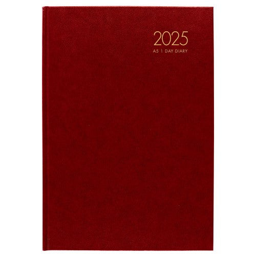 Collins Windsor A51 Day To Page Diary Red Odd Year