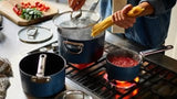 Space 19cm/2.9qt Non-Stick Induction Saucepan & Lid - Joseph Joseph