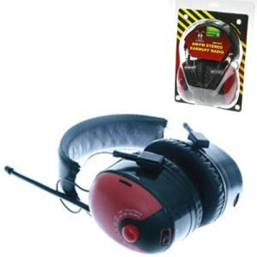 AM-FM Stereo Earmuffs - Bullant