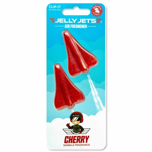 JELLY JETS - CLIP-IT SPARKLE CHERRY AIR FRESHENER