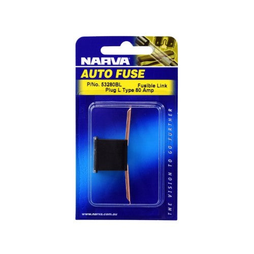 Fusible Link - 80 Amp Black - Long Tab (Blister Pack Of 1)