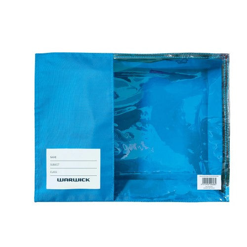 Warwick Book Bag 370x265x85mm Blue