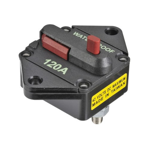 120 Amp Circuit Breaker High Amp Manual Reset